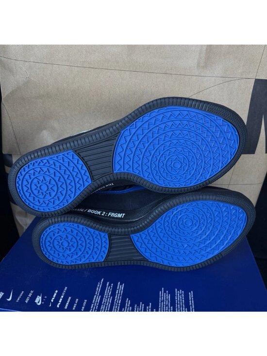 NEW Nike x Fragment Book 2 Black Royal Sport Blue Men Size 13.5 IO9950-900 main image 7